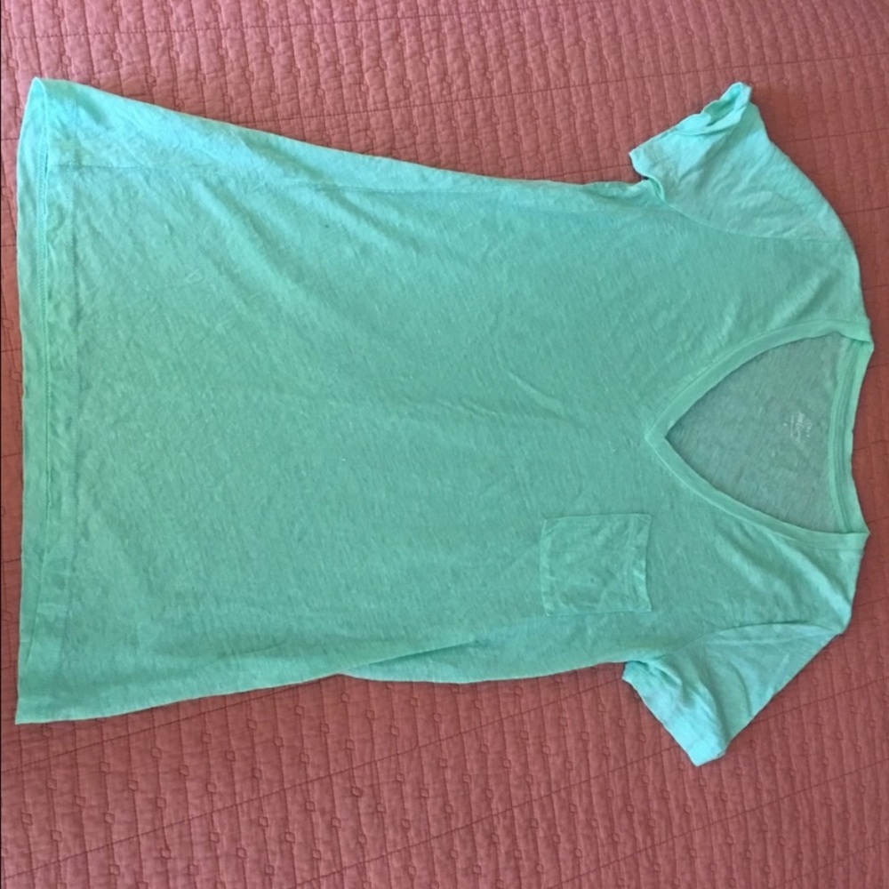 J. Crew Linen T Shirt